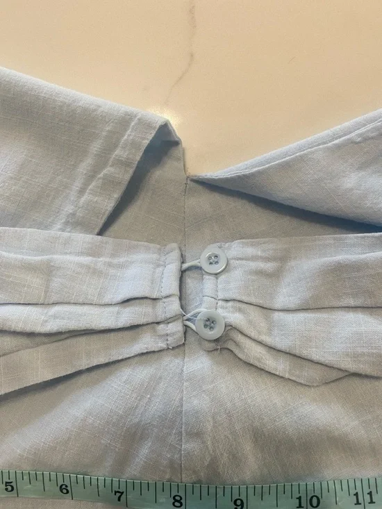 Petal & Pup Millie Halter Pale Blue Maxi Dress XL - Picture 6 of 10